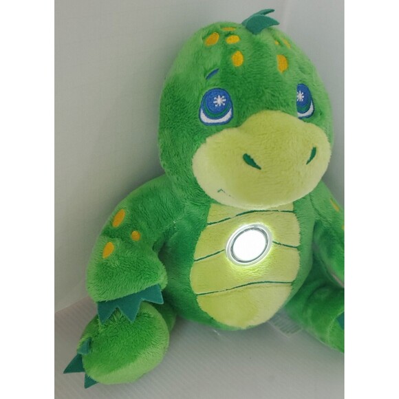 Flashlight Friends Dinosaur Green 8" Plush Bedtime  Stuffed Animal Dino Lovey - Picture 4 of 8